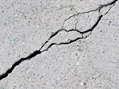Concrete cracking and associated defects